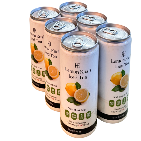 Lemon Kush Iced Tea - Refreshing CBD + THC Infused Drink by The Specialty Club